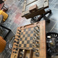"Échiquier Impérial" Table d'Échecs Élégance - meuble-ebeniste.com devient meuble-ebeniste.fr