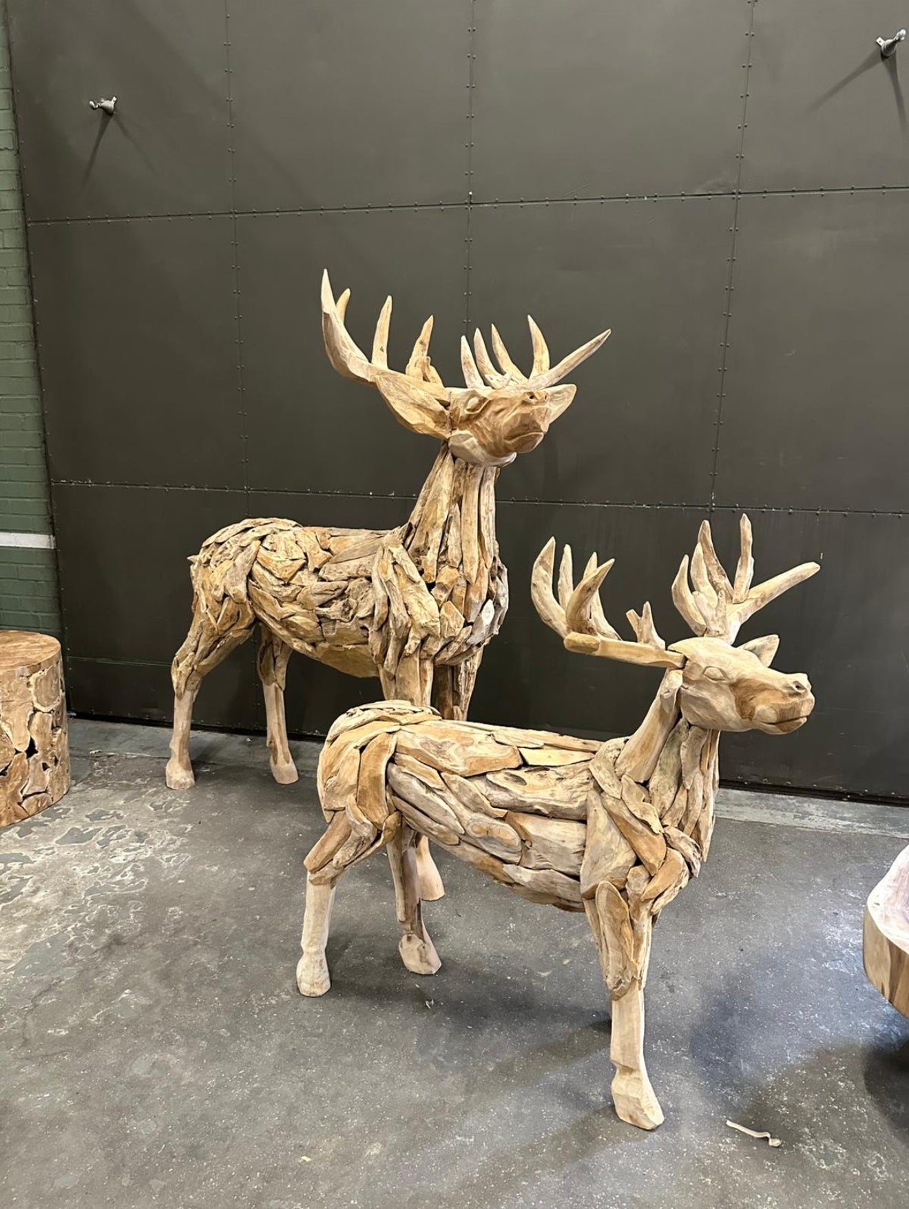 Sculpture d'Animal sur Mesure en Bois Flotté - Pièce Artisanale Unique