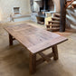 Table de Ferme en Vieux Chêne Massif sur Mesure | Meuble Ébéniste