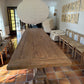 Table monastère chêne massif - DIMENSIONS SUR MESURES
