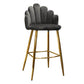 Tabouret de Bar x2 "Natura Prestige" Luxe Beige Naturel 