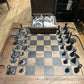 "Échiquier Impérial" Table d'Échecs Élégance