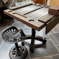Table de Backgammon en bois de manguier haut de gamme