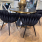 Chaise "ONDA" en Tissu (Plusieurs coloris disponibles)