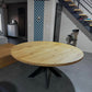 Table ronde en Chêne Massif "CORTINA"