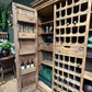 Celier à Vin en Bois - Stockage Élégant et Traditionnel pour Vos Grands Crus