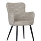 Chaise à accoudoirs tissu - AQUILA