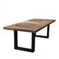 Table bois massif pieds U apparents - 240 X 100 CM - meuble-ebeniste.com devient meuble-ebeniste.fr