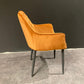 Chaise à accoudoirs en Alcantara - ODOLO