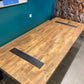 Table bois massif pieds U apparents - 240 X 100 CM - meuble-ebeniste.com devient meuble-ebeniste.fr
