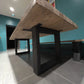 Table bois massif pieds U apparents - 240 X 100 CM - meuble-ebeniste.com devient meuble-ebeniste.fr