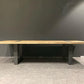 Table bois massif pieds U apparents - 240 X 100 CM - meuble-ebeniste.com devient meuble-ebeniste.fr