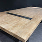 Table bois massif pieds U apparents - 240 X 100 CM - meuble-ebeniste.com devient meuble-ebeniste.fr