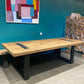 Table bois massif pieds U apparents - 240 X 100 CM - meuble-ebeniste.com devient meuble-ebeniste.fr