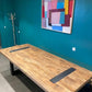 Table bois massif pieds U apparents - 240 X 100 CM - meuble-ebeniste.com devient meuble-ebeniste.fr