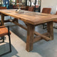 Table de ferme vieux chêne massif centenaire - DIMENSIONS SUR MESURES