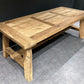Table de ferme vieux chêne massif centenaire - DIMENSIONS SUR MESURES