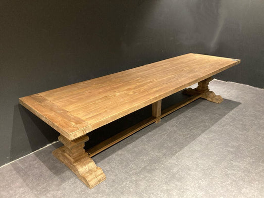 Table Monastère en Chêne Massif sur Mesure | Meuble Ébéniste