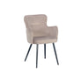 Chaise à accoudoirs tissu - AQUILA